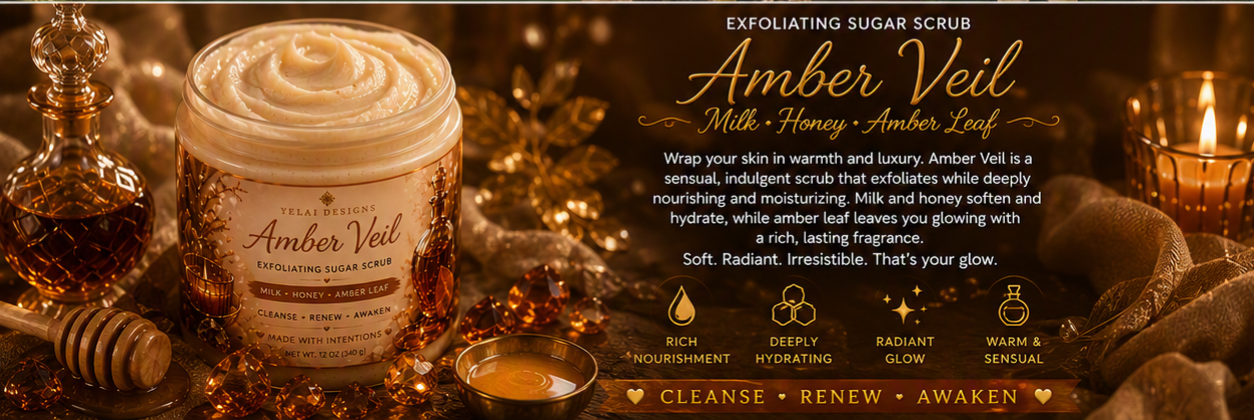 Amber Veil Body Scrub - 12oz